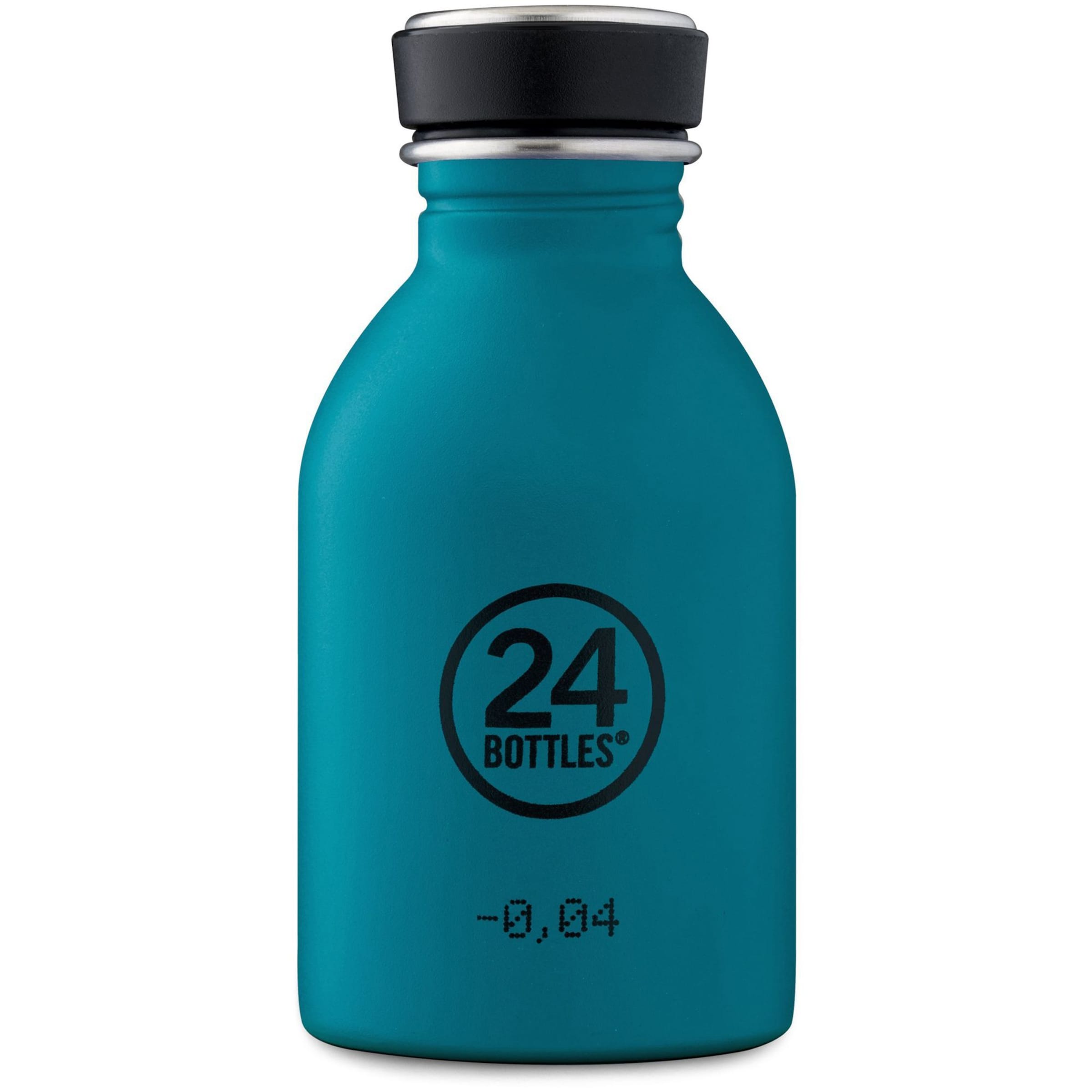Borraccia 'Urban ' di 24Bottles in blu: frontale
