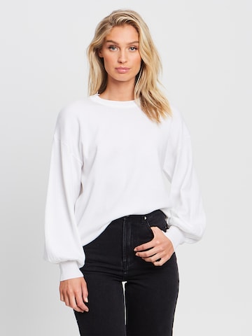 The Fated Sweatshirt 'MALVINA' i hvid: forside