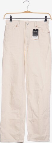 Monki Jeans in 28 in White: front