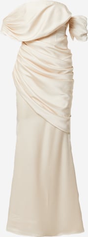 Misspap Evening dress in Beige: front