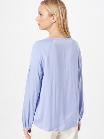 COMMA Bluse in Blau