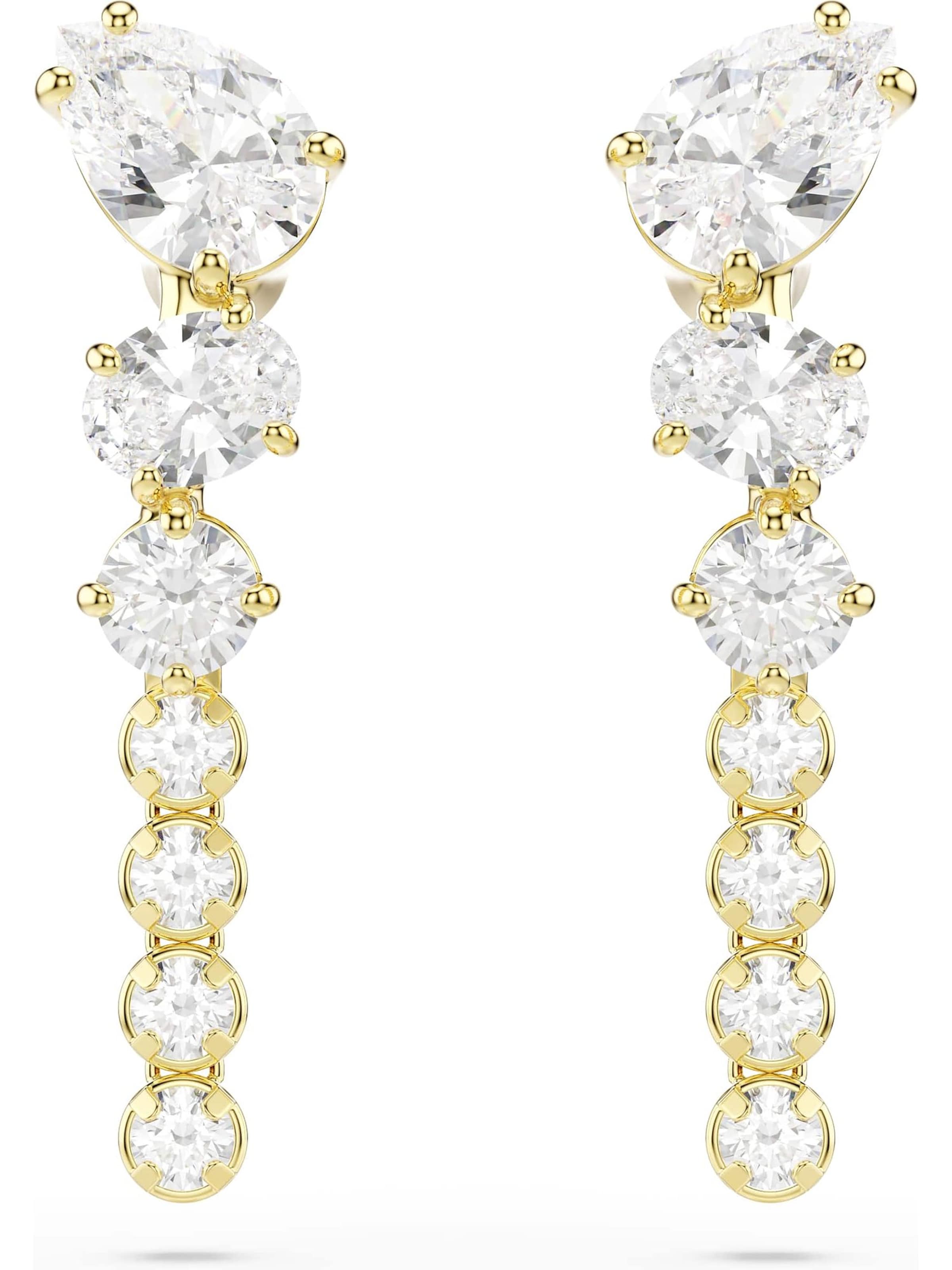 Swarovski Ohrringe in One Size in gold, Produktansicht