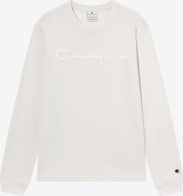 Champion Authentic Athletic Apparel Тениска в бяло: отпред