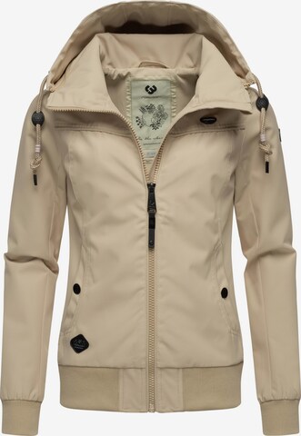 Veste fonctionnelle 'Jotty' Ragwear en beige : devant