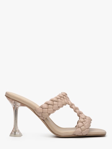 Estro Pantolette '2299-2'‌‌‌‌‌‌ in Beige