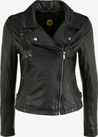 BUFFALO Lederjacke 'BE Pretty' in Schwarz: predná strana