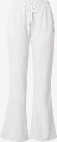 Abercrombie & Fitch Flared Broek in Grijs: voorkant