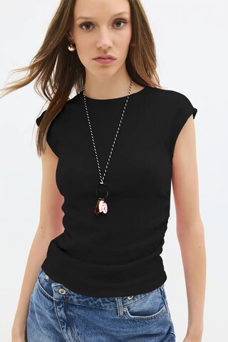 No Matter What Shirt in Black: front