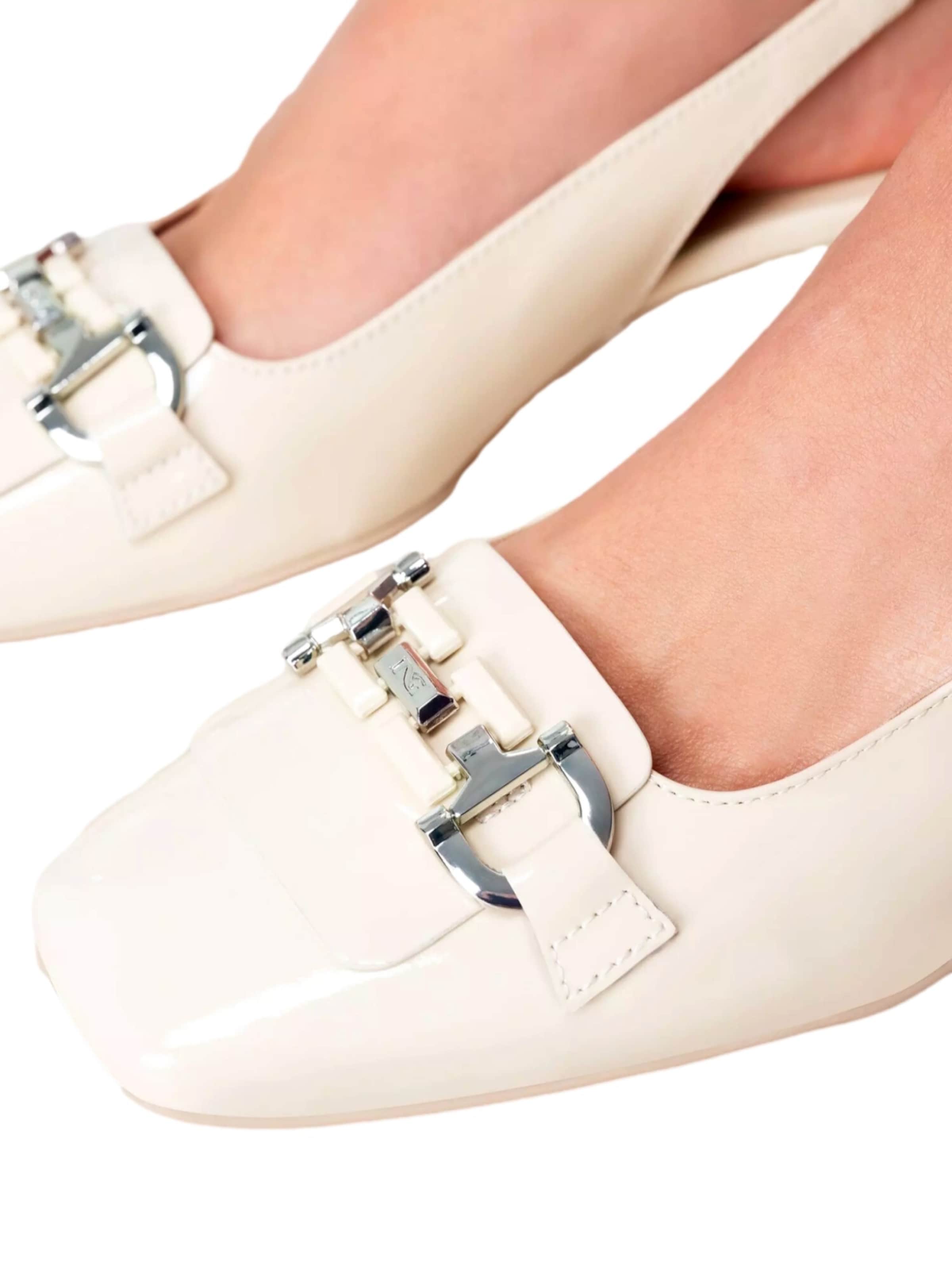 Escarpins Nero Giardini en beige