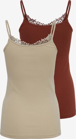 Top 'KIRA' di ONLY in beige