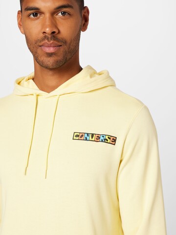 Sweat-shirt CONVERSE en jaune