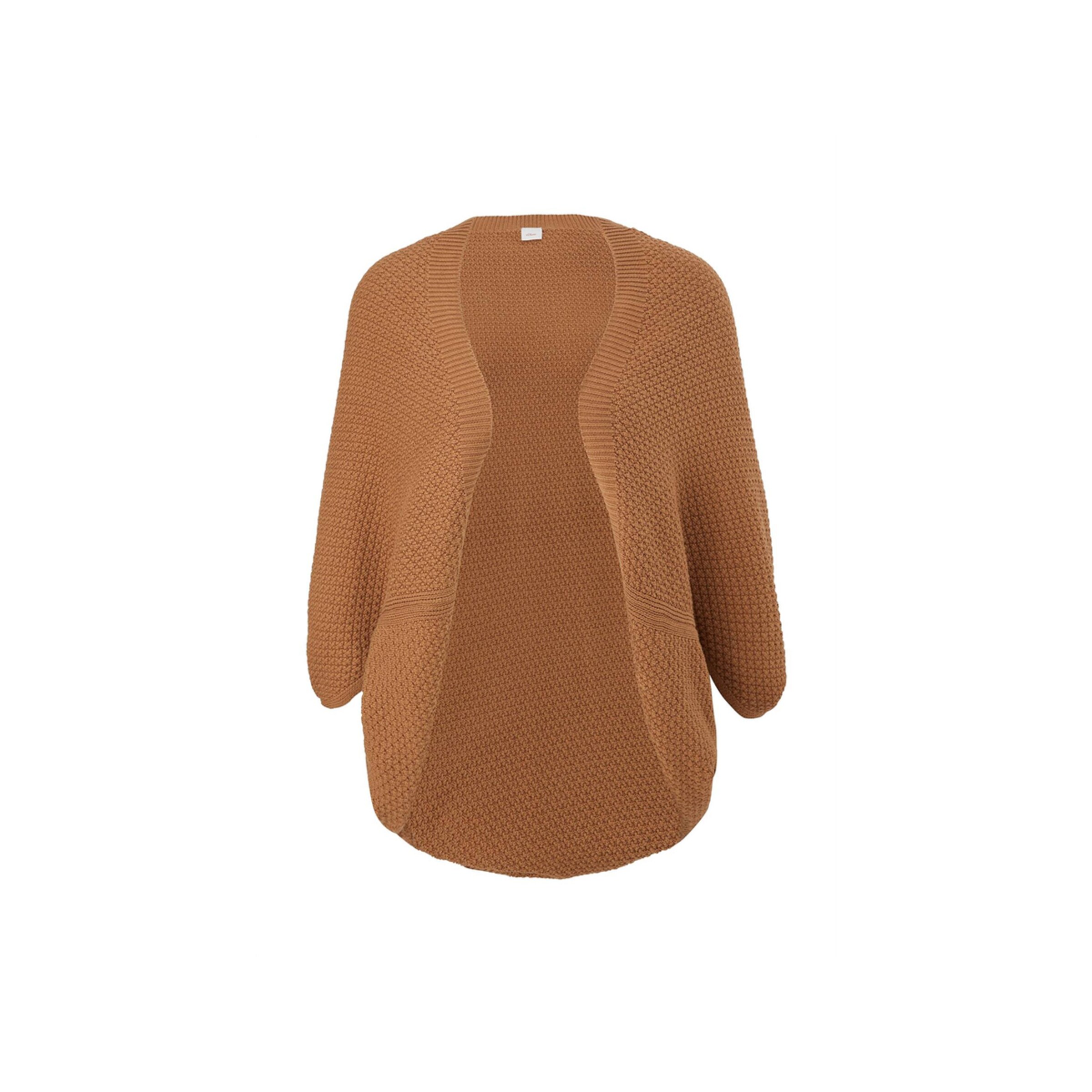 s.Oliver Strickjacke in Braun: Vorderseite