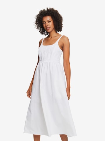 ESPRIT Dress in White: front