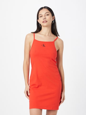 Calvin Klein Underwear Kleid in Orange: predná strana