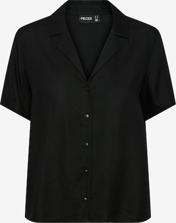 PIECES Blouse 'TALA' in Black: front