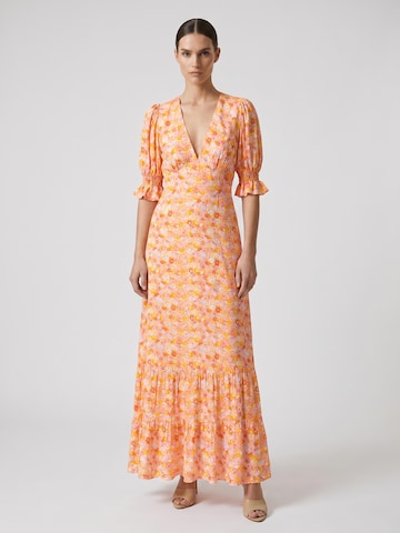 americandreams Jurk 'Koko' in Oranje
