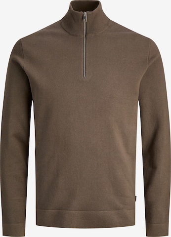 JACK & JONES - Jersey 'JPRBLAMilano' en marrón: frente