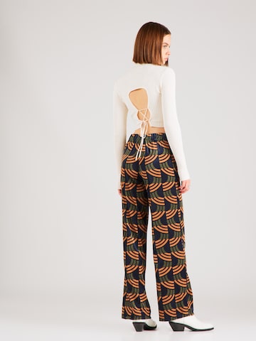 Derhy Wide leg Pants 'NEIGE' in Blue