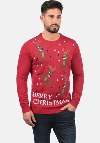 BLEND Sweater 'Rudolph' in Red
