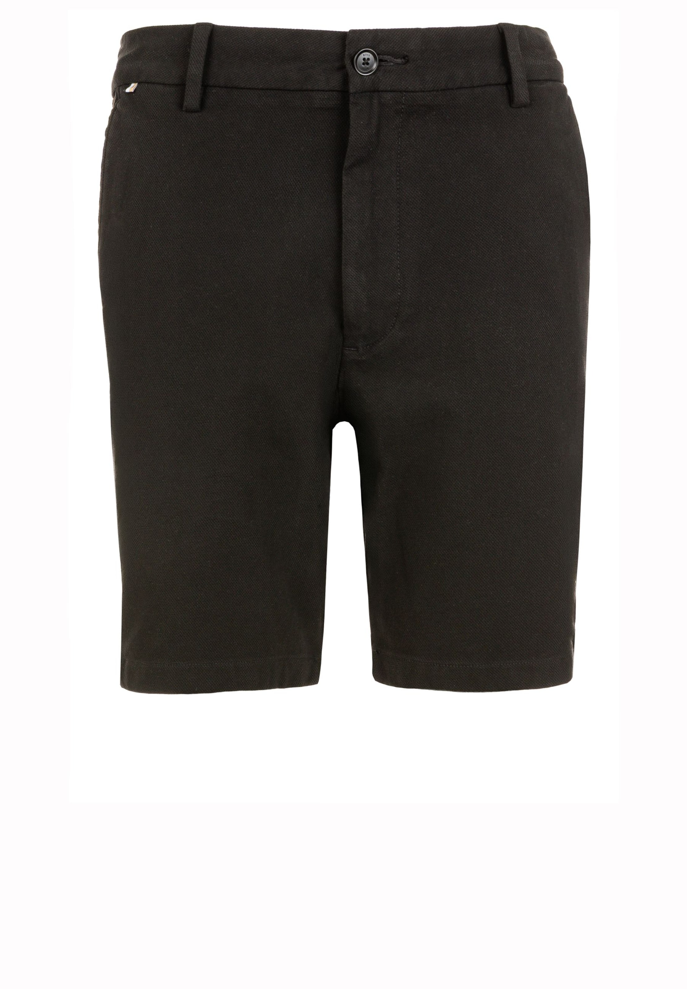 BOSS Chino Pants 'Kane' in Black: front