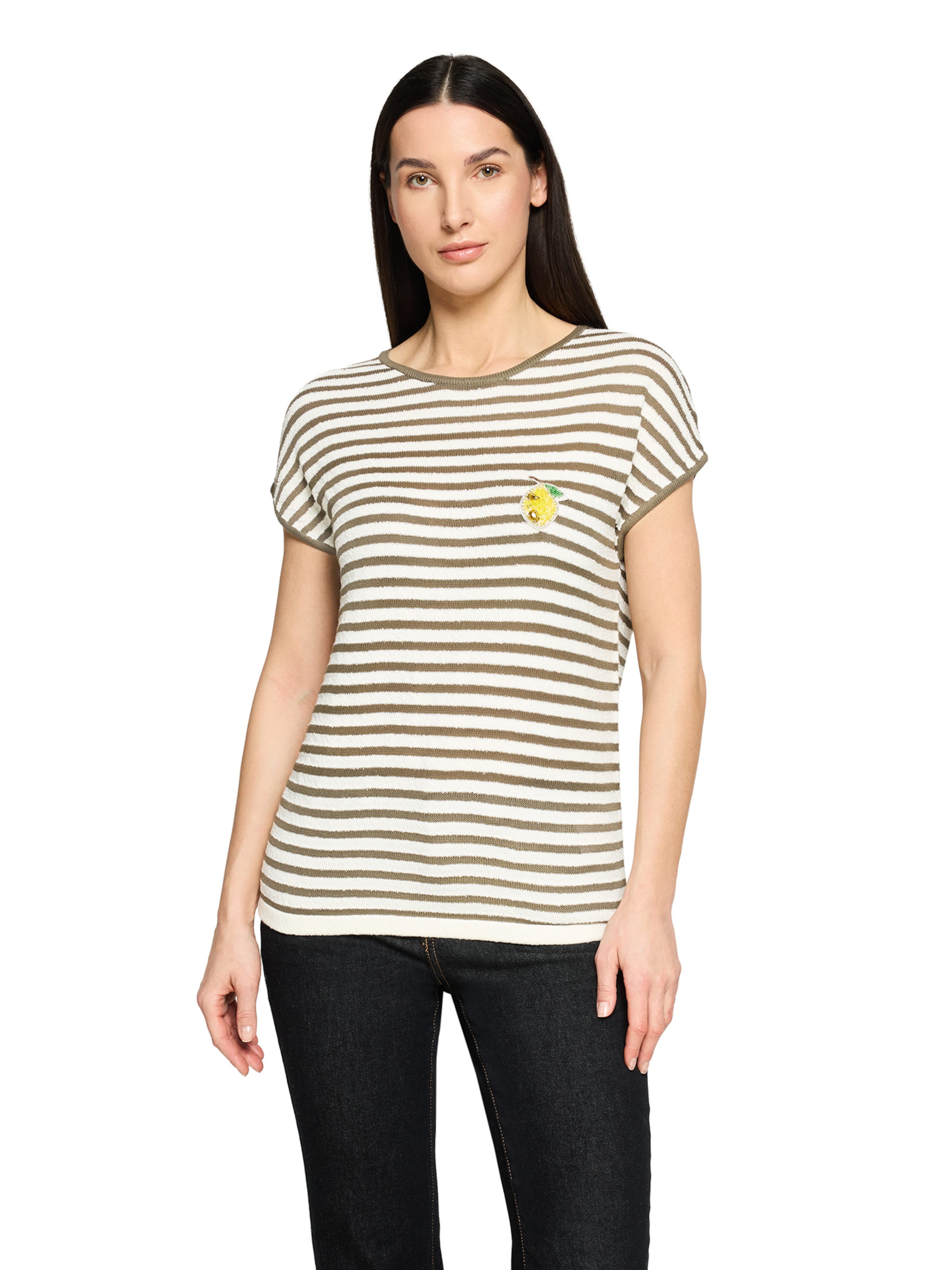 T-shirt Cartoon en blanc : devant