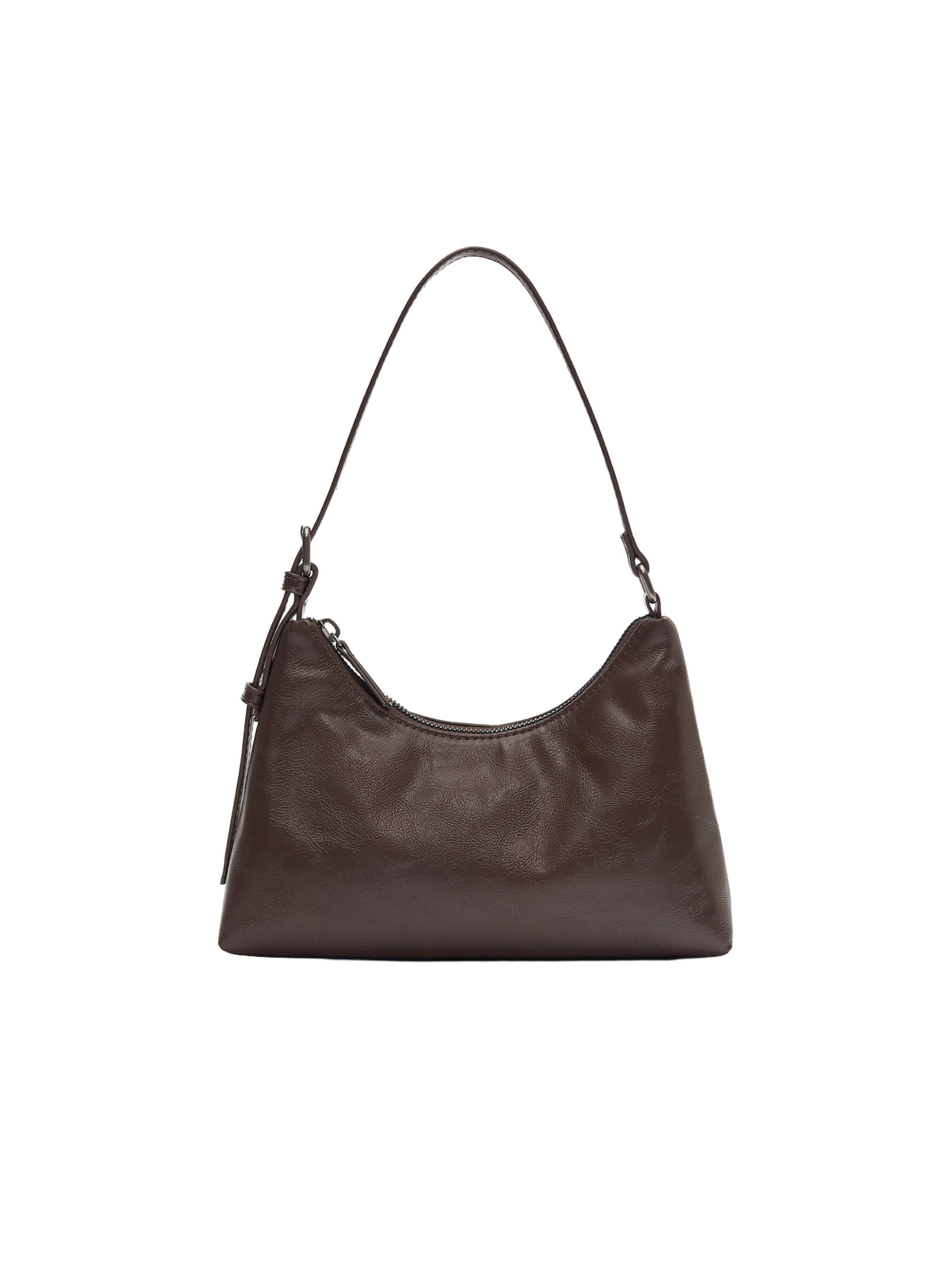 Pull&Bear Shoulder bag 'HEBILLAS' in Brown: front