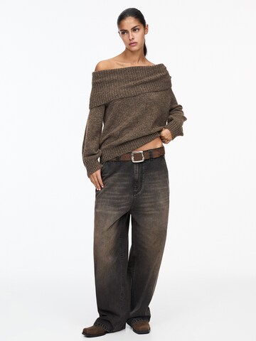 Pull&Bear Pullover i brun