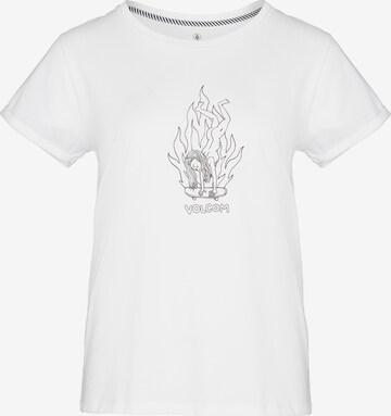 T-shirt 'Radical Daze' Volcom en blanc : devant