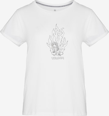 T-shirt 'Radical Daze' Volcom en blanc : devant