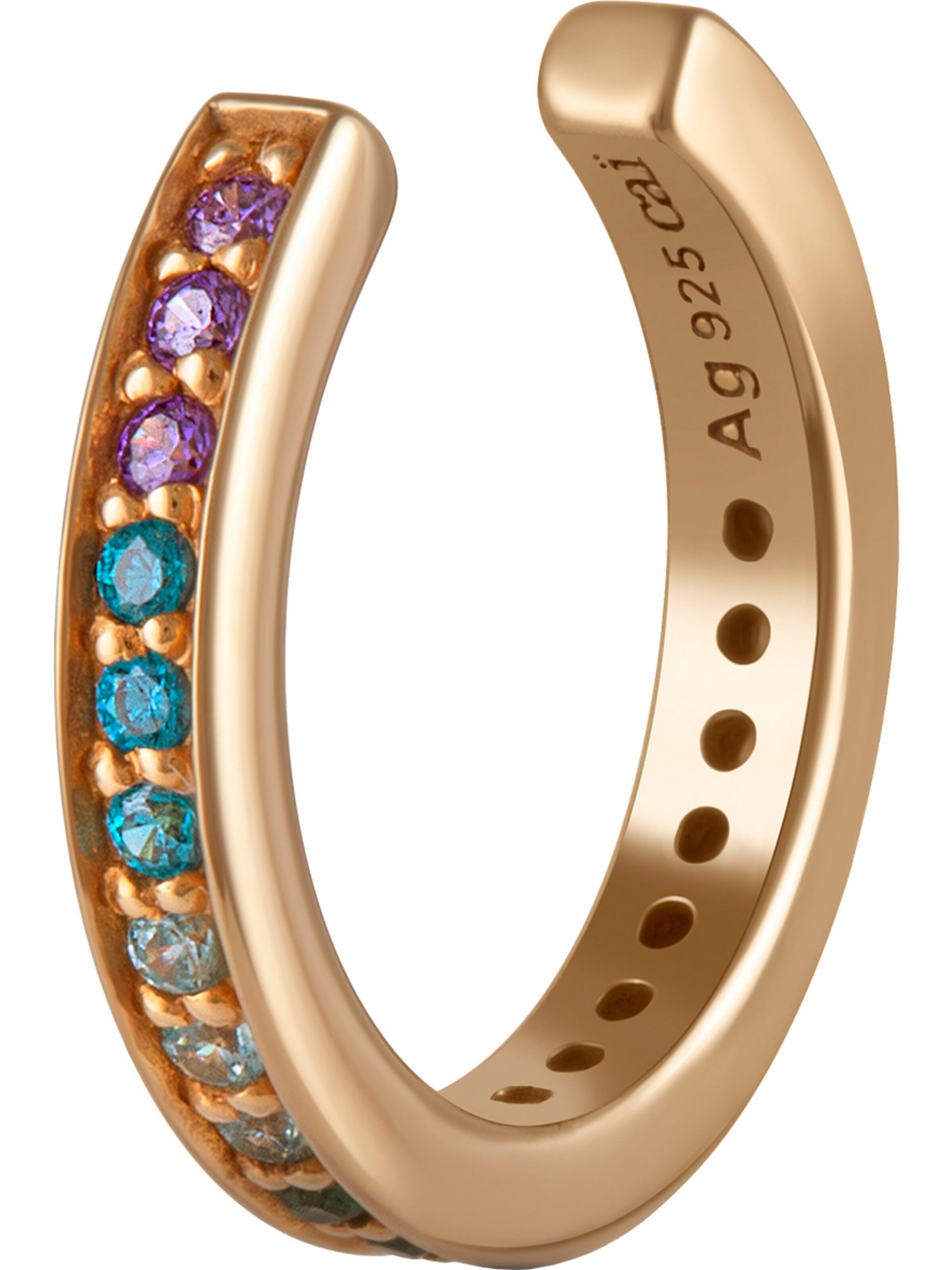 caï Ohrschmuck in Gold: Vorderseite