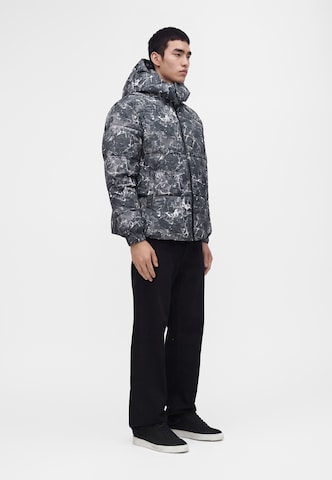 KARL LAGERFELD JEANS Зимно яке в сиво