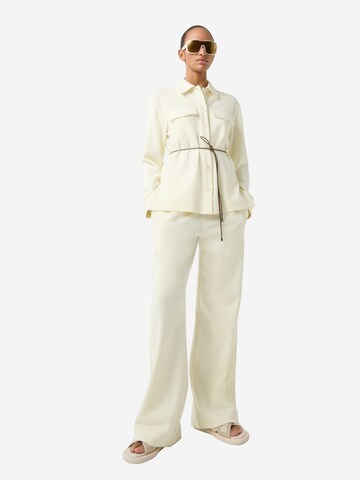 BOGNER Wide Leg Hose 'Filia' in Gelb