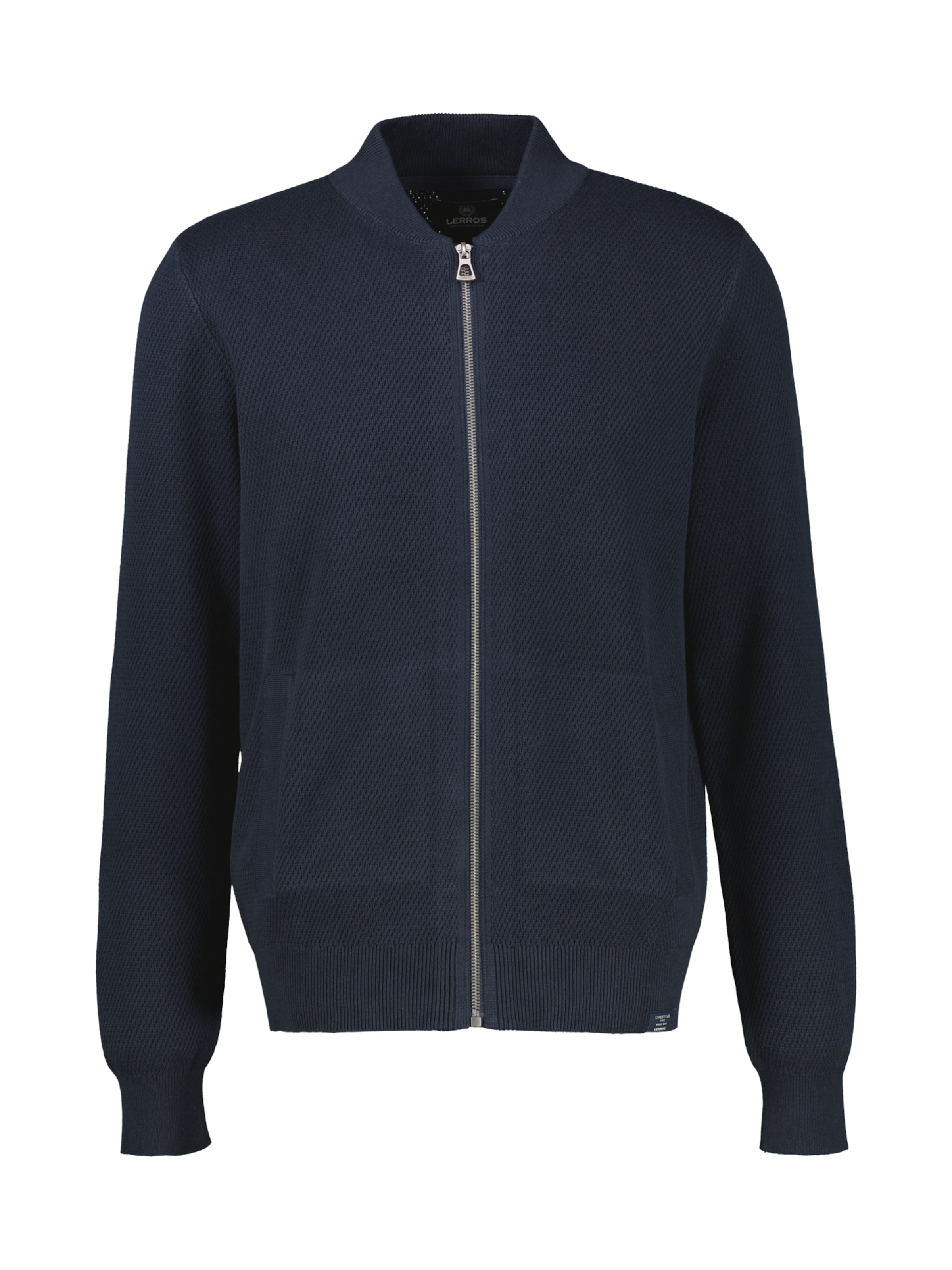 LERROS Knit Cardigan in Blue: front