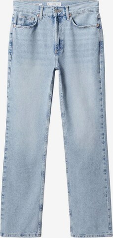 Regular Jeans 'matilda' de la MANGO pe albastru: față
