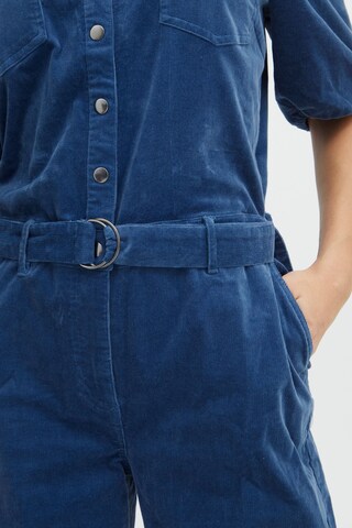 PULZ Jeans Jumpsuit 'Sally' in Blau