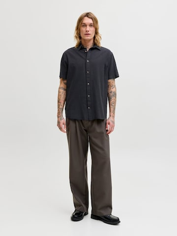 juoda JACK & JONES Standartinis modelis Marškiniai 'summer'