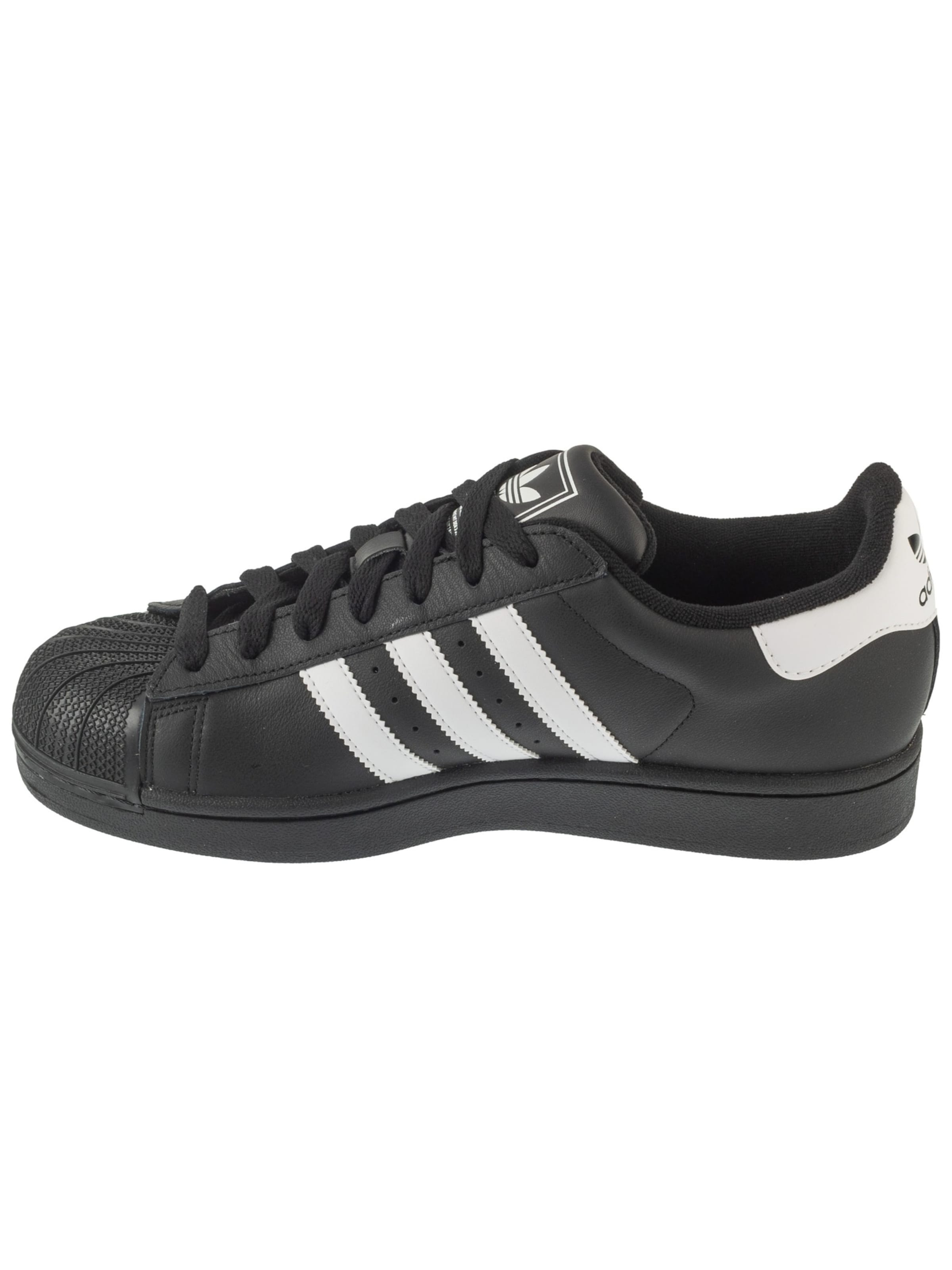 ADIDAS ORIGINALS Sneaker low 'adidas Superstar II'‌‌‌‌‌‌‌ in schwarz, Produktansicht