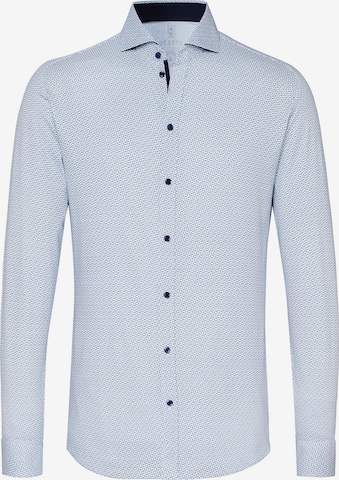 DESOTO Button Up Shirt in Blue: front