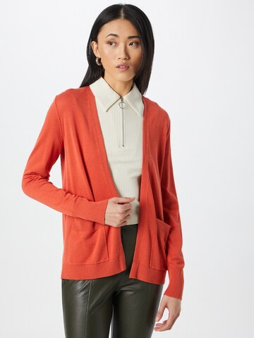 s.Oliver Knit Cardigan in Red: front