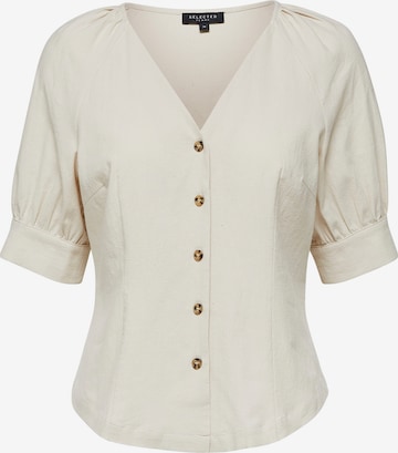 SELECTED FEMME Bluse 'Malvina' in Beige: predná strana