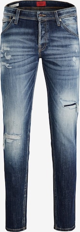 JACK & JONES Regular Jeans 'Iglenn' in Blauw: voorkant