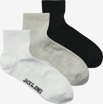 pelēks JACK & JONES Zeķes 'JACLEON': no priekšpuses