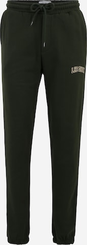 Les Deux Tapered Broek 'Blake' in Groen: voorkant