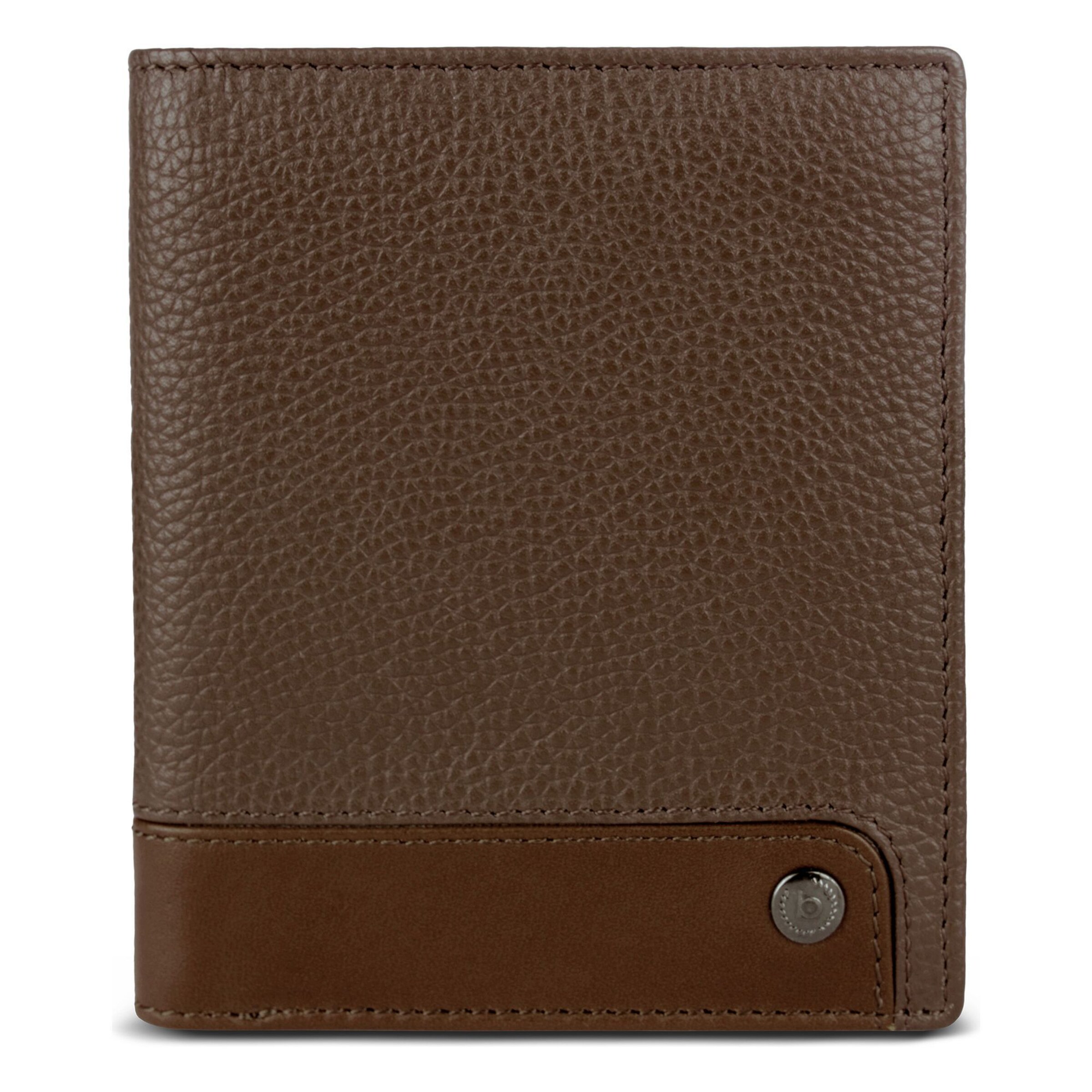 bugatti Wallet in Brown: front