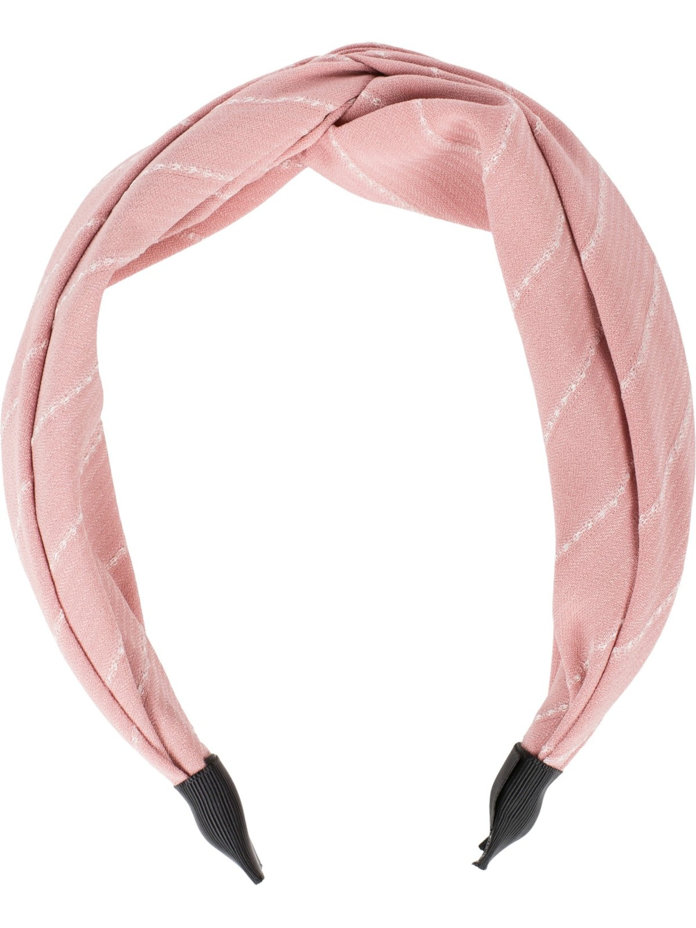 styleBREAKER Hair jewelry 'Nadelstreifen Haarreif' in Pink