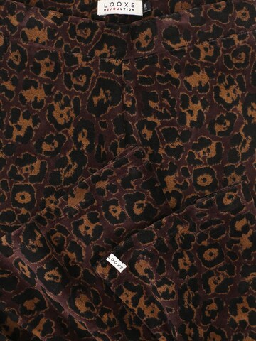 Looxs Revolution Flared Broek in Bruin