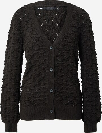 Cardigan 'MAXINE' ONLY en noir : devant