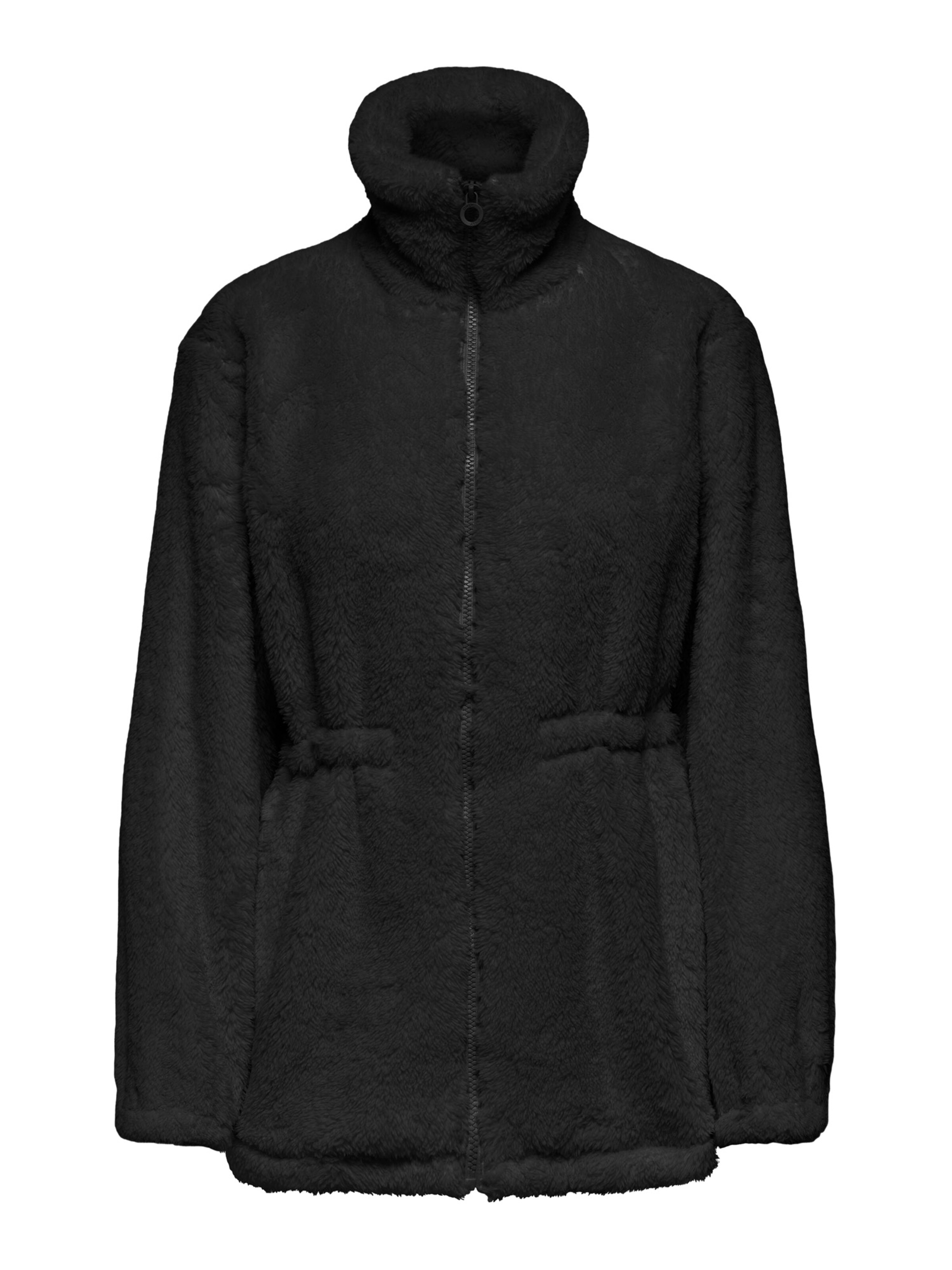 Giacca di pile 'ONLCONTACT' di ONLY in nero: frontale