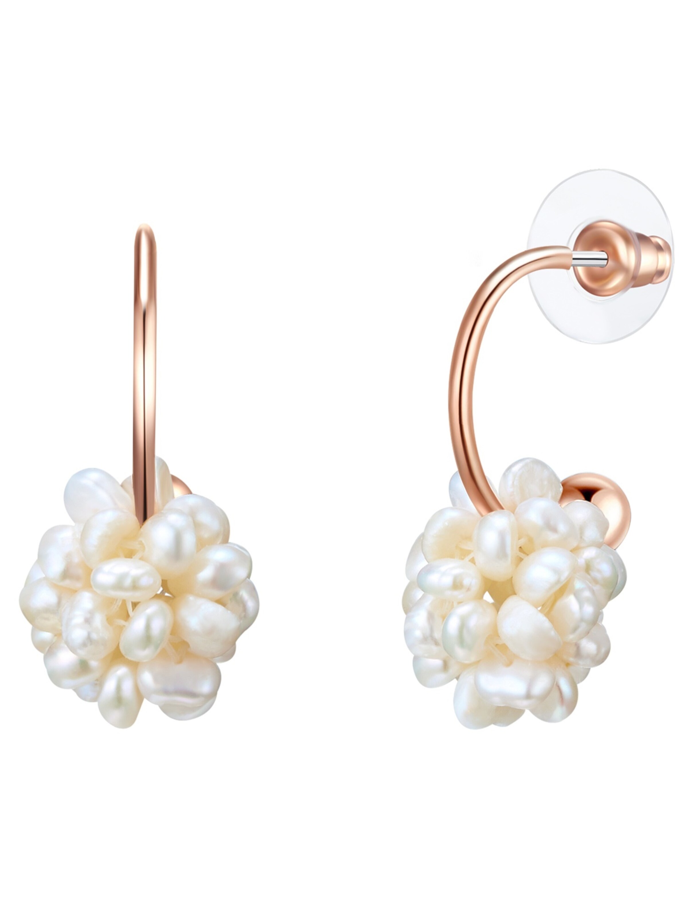 Lulu & Jane Oorbellen in Goud: voorkant