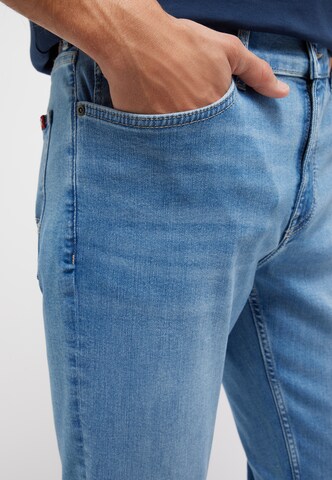 MUSTANG Skinny Jeans ' Style ' in Blau
